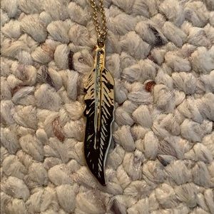 Lizzie Scheck Leaf Necklace